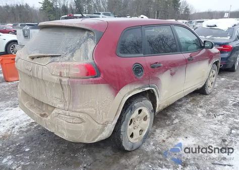 2017 Jeep Cherokee Sport from USA, damaged, VIN 1C4PJMAB6HW664203